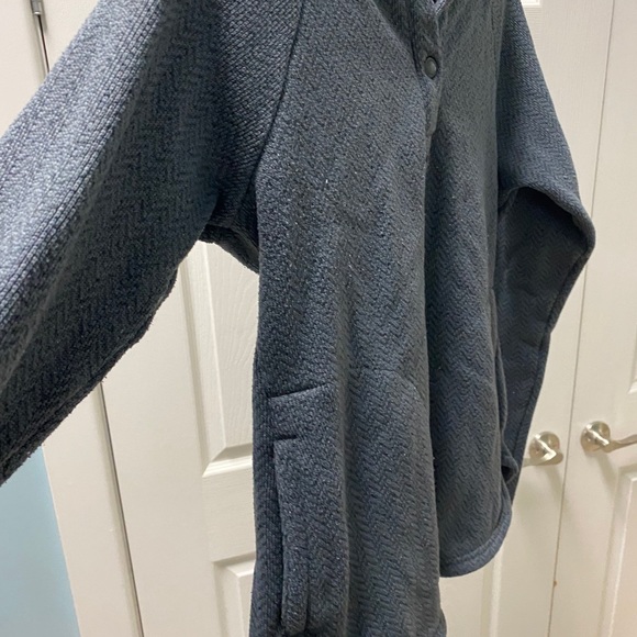 Columbia grey Herringbone hooded sweater - Picture 3 of 5